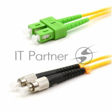 Патч-корд оптический переходной Rexant (SM), 9/125 (OS2), SC/APC-FC/UPC, (Duplex), PVC, 5м