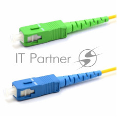 Патч-корд оптический переходной Rexant (SM), 9/125 (OS2), SC/APC-SC/UPC, (Simplex), LSZH, 15м