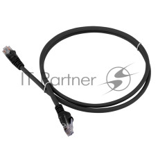 Патч-корд LANMASTER LSZH UTP cat.6, 5.0 м, черный