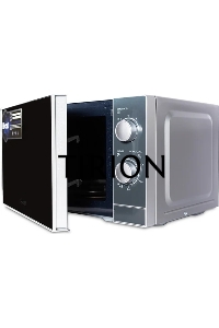 Микроволновая печь Horizont H-eat MWS-2001S серебристый, 20 л, 700 Вт, переключатели - поворотный механизм