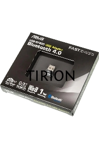 Сетевой адаптер Bluetooth ASUS USB-BT400 USB 2.0, 3 Мбит/с,  радиус 10 м