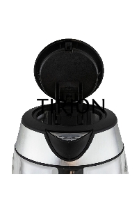 Чайник электрический JVC JK-KE1825 1,7 л, 2200 Вт, черный с серебристым