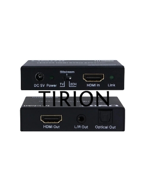 Деэмбеддер HDMI 4K60 Infobit [iTrans AD01] HDCP 2.2, RCA и оптический выход