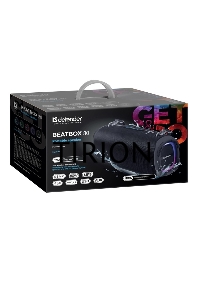 Портативная колонка Defender Beatbox 80 черный 80 Вт