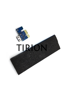 Переходник/удлинитель Espada USB Riser card PCI-E x1 Male to PCI-E x16 Female с питанием 6Pin, EpciEkit, в комплекте кабель usb 3.0