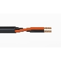 Кабель акустический 300 м, 16 AWG FRNC/LSZH, 1,5 мм2, диаметр 7мм, экран, медь 28 x 0,25 мм, черный, бухта