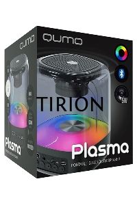 Акустическая система QUMO Plasma ВТ 0082 5 ВТ  объемное звучание  RGB подсветка