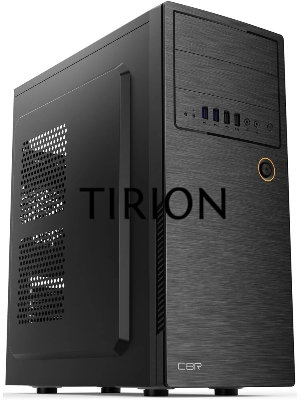 Компьютерный корпус ATX Miditower CBR PCC-ATX-E180-USB32-USB22-450W E180, c БП ATX450-12EC (450W/120mm), 2*USB 3.0, 2*USB 2.0, HD Audio+Mic, Black