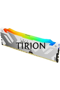 Оперативная память Kingston Fury Renegade, DDR5, 16GB (1x16GB), 6800MHz, CL36, с радиатором, RGB, белый