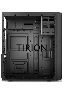 Компьютерный корпус ATX Miditower CBR PCC-ATX-E180-USB32-USB22-450W E180, c БП ATX450-12EC (450W/120mm), 2*USB 3.0, 2*USB 2.0, HD Audio+Mic, Black