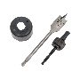 Набор STAYER MASTER 29605-H3  для врезки замков:коронка перьевое сверло державка 48/22мм