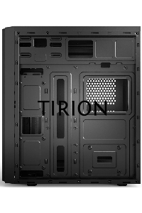 Компьютерный корпус ATX Miditower CBR PCC-ATX-E180-USB32-USB22-450W E180, c БП ATX450-12EC (450W/120mm), 2*USB 3.0, 2*USB 2.0, HD Audio+Mic, Black