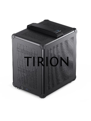 Корпус JONSBO Computer Case C6Handle black hang-in version черный, Mini-Tower, материнская плата mATX, без БП, прозрачная боковая панель