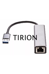 Переходник USB 3.0 -->RJ-45 1000Mbps+3 USB3.0, Aluminum Shell, 0.2м VCOM <DH312A>