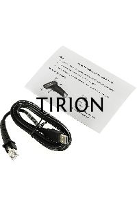 Сканер штрих-кода ручной Mindeo MD6600-SR 2D имидж, проводной, USB, чёрный