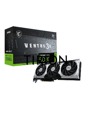 Видеокарта MSI RTX5080 VENTUS 3X OC PLUS 16GB GDDR7 256bit 3xDP HDMI 3FAN RTL