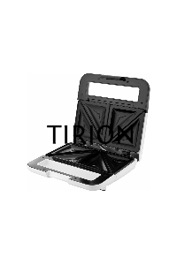 Сэндвичница BRAYER BR2201 750 Вт, пластины с антипр. покрыт 22,4*12,2 см, белый/черный