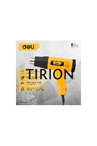 Фен технический Deli DL391202 (2000Вт, рабочая температура 100...650 град.)