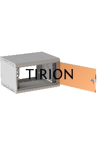 Шкаф коммутационный Suprlan (05-1060) настенный 6U 600x350мм пер.дв.стекл направл.под закл.гайки 70кг RAL 7035 285мм 13.3кг 360мм