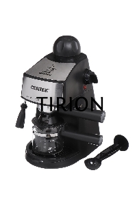 Кофеварка рожковая Centek CT-1160 черный, исп кофе - молотый, 0.24 л, 800 Вт, 3.5 Бар