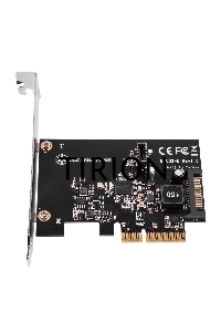 Контроллер Silverstone G56ECU02E000010 PCI Express card with USB 3.2 Gen 2 internal 20 pin Key-A connector