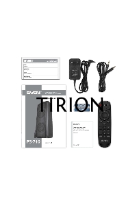Портативная акустика SVEN АС PS-710  черный 100 Вт  Bluetooth