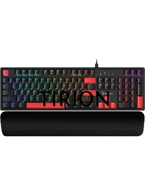 Клавиатура A4Tech Bloody S515R механическая черный USB for gamer LED (подставка для запястий) (S515R FIRE BLACK)