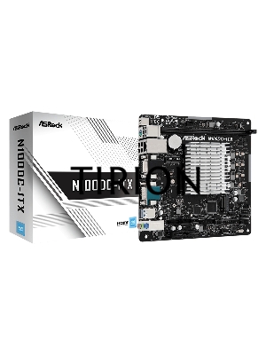 Материнская плата ASRock N100DC-ITX, BGA1264, Intel SoC, 1xDDR4, 2xSATA, 1xM.2, 1xPCIe 3.0 x4, 1xHDMI, 1xVGA, 1x 1Gb LAN, 2xUSB-A 3.2 Gen 1, 4xUSB-A 2.0, 3x3.5 мм, 7.1, Mini-ITX