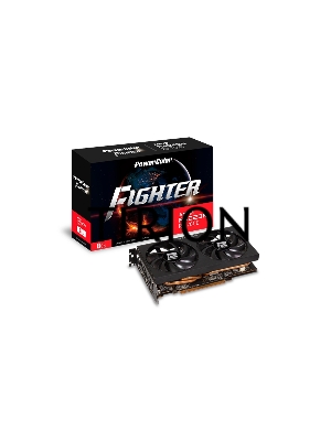 Видеокарта PowerColor PCI-E 4.0 RX 7600 8G-F AMD Radeon RX 7600 8Gb 128bit GDDR6 2250/18000 HDMIx1 DPx3 HDCP Ret