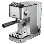 Кофеварка рожковая BBK BCM1501 нержавеющая сталь/черный, исп. кофе - молотый, 1.7 л, 1200 Вт, 20 бар