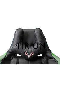 Кресло игровое Бюрократ VIKING 5 AERO LGREEN черный/салатовый искусственная кожа