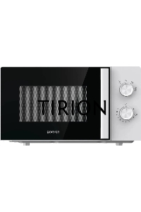 Микроволновая печь Gorenje MO20E1WH белый, 20 л, 800 Вт, переключатели - поворотный механизм