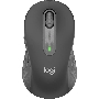 Мышь беспроводная Logitech Signature M650 графитовый, 4000 dpi, радиоканал, Bluetooth, USB, кнопки - 5