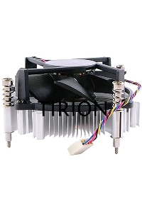 Кулер для процессора ADVANTECH 1960053207N001 серебристый, 120 мм, алюминий/медь, 4400 об/мин, 3 pin, 65 Вт, 46 мм