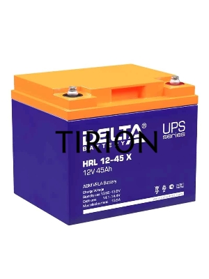 Батарея Delta HRL 12-45 X (45А\ч, 12В) свинцово-кислотный аккумулятор