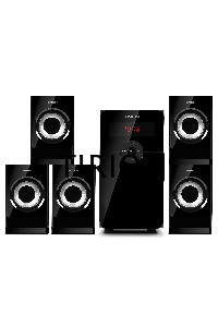 Компьютерная акустика SVEN АС HT-201, черный (80 Вт, Bluetooth, пульт, дисплей, FM, USB, SD)