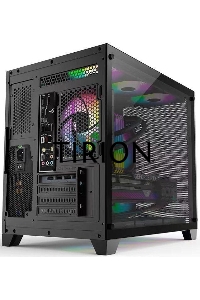 Компьютерный корпус AeroCool / Formula Crystal Z5 черный без БП mATX 1x120mm 2xUSB2.0 1xUSB3.0 audio bott PSU