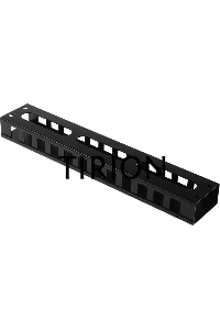 Кабельный органайзер Hyperline CM-2U-MLF-COV 2U шир.:19