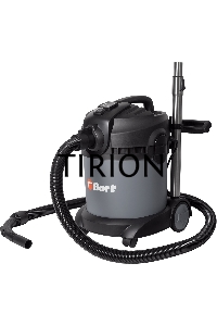 Строительный пылесос Bort BAX-1520-Smart Clean серый, 300/1400 Вт, уборка сухая/влажная, пылесборник бак, 20 л