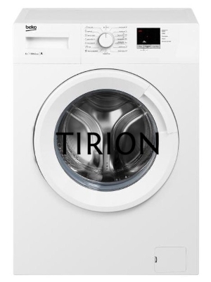 Стиральная машина Beko WRE6511ZWW белый, загрузка фронтальная 6 кг, 1000 об/мин., класс: А++