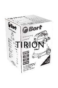 Строительный пылесос Bort BAX-1520-Smart Clean серый, 300/1400 Вт, уборка сухая/влажная, пылесборник бак, 20 л