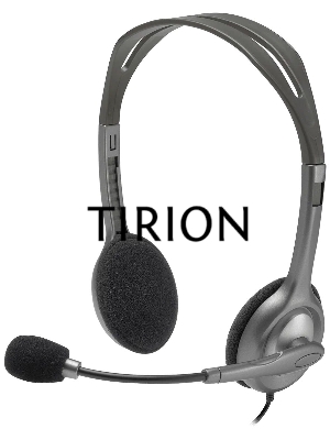 Наушники с микрофоном Logitech Stereo H110 серебристый 1.8м накладные оголовье (981-000459)