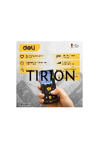 Лазерный дальномер Deli DL4170 (Диапазон измерения 0,05~80м, точность измерения: ±3мм)