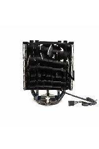Кулер для процессора Tesla SHADOW SE224, 1х120мм, 800~1800rpm, 4-pin, Al+Cu, черный, 57CFM, 24дБ, 4-PIPE, TDP 210Вт, INTEL 1700/1200/115x/2011/2066, AMD AM5/AM4 (TSL-SE-224-XTS)