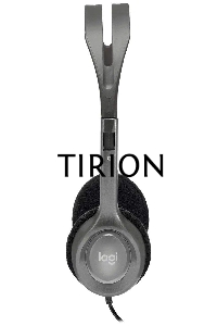 Наушники с микрофоном Logitech Stereo H110 серебристый 1.8м накладные оголовье (981-000459)