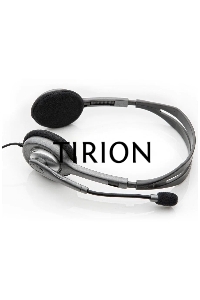 Наушники с микрофоном Logitech Stereo H110 серебристый 1.8м накладные оголовье (981-000459)