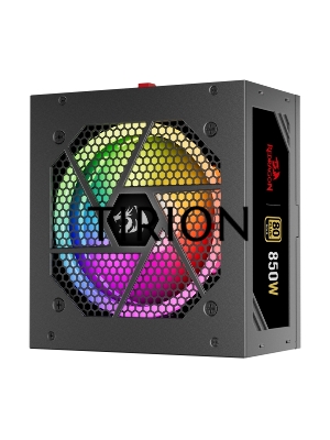 Блок питания для ПК Redragon RGPS-850W 850Вт, модульный, 80+Gold,RGB