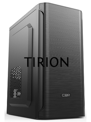 Компьютерный корпус CBR PCC-MATX-MX10-400W2 Компьютерный корпус mATX Minitower MX10, c БП PSU-ATX400-08EC (400W/80mm), 2*USB 2.0, HD Audio+Mic, Black