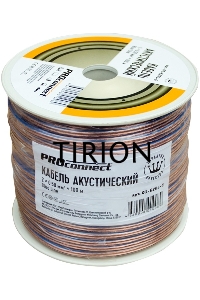 Кабель акустический PROconnect 2х0.50 кв.мм, прозрачный BLUELINE, 100 м