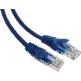 Патч-корд Premier PP12-1M/B 1000Гбит/с UTP 4 пары cat.5E CCA molded 1м синий RJ-45 (m)-RJ-45 (m)